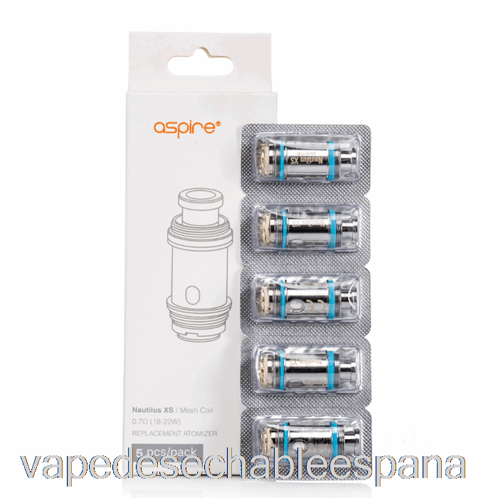 Vape Desechable España Aspirar Nautilus Xs Bobinas De Repuesto 0.7ohm Nautilus Xs Bobinas